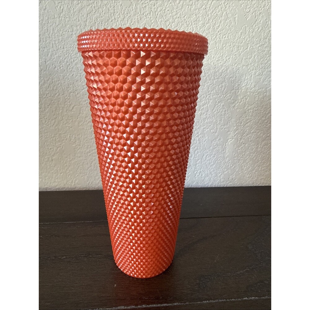 Starbucks Limited Edition Studded Orange 24oz Tumbler - Picture 4 of 5